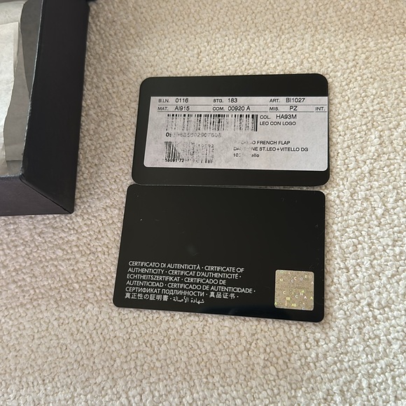 DOLCE & GABBANA Wallet (Brand New, D&G Certificate of Authenticity Included) - Picture 2 of 14